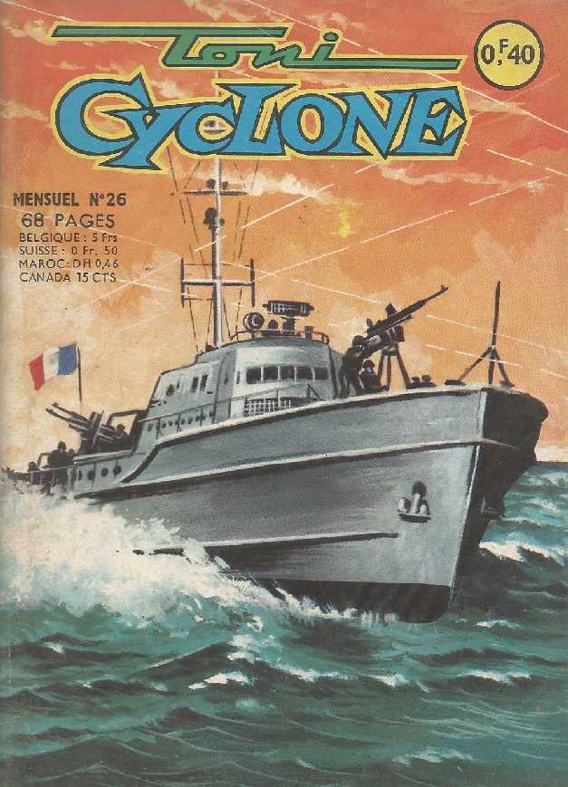 Scan de la Couverture Toni Cyclone n 26